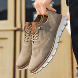 Ademende Sneakers met Flexibele Zool en Veters