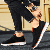 Ademende Sneakers met Flexibele Zool en Veters