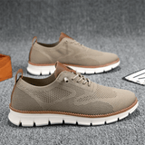Ademende Sneakers met Flexibele Zool en Veters