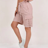 Cargo Bermuda Shorts met Opgestikte Zakken