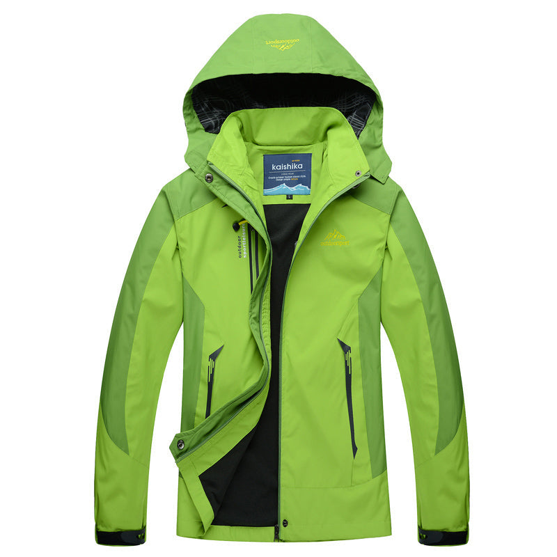 Dames waterdichte regenjas in diverse kleuren – lichtgewicht, ademend materiaal en comfortabele pasvorm voor natte dagen.
