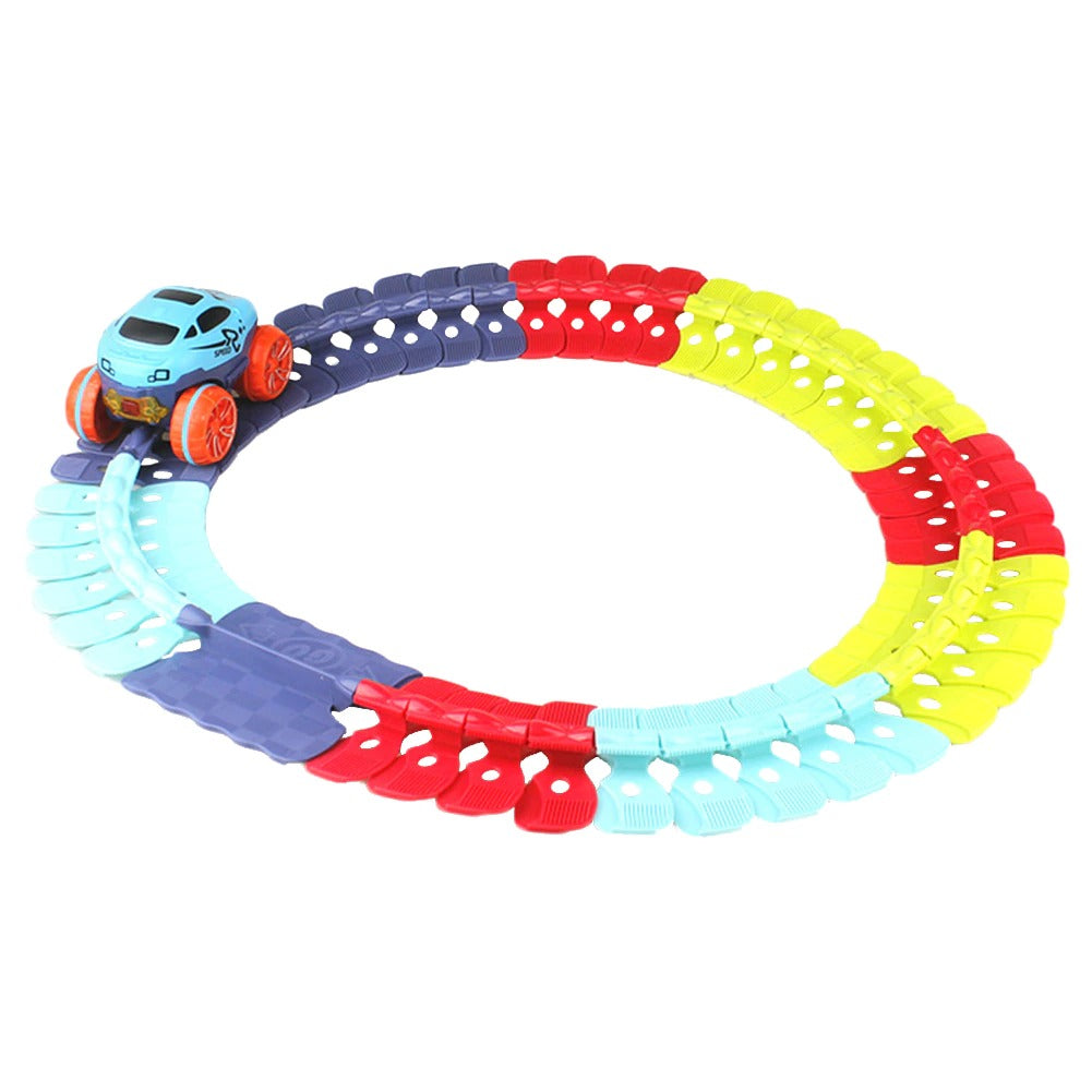 Car Adventure speelset – flexibele en creatieve bouwset voor kinderen, stimuleert fantasie en motorische vaardigheden.