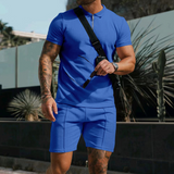 Tweedelige Set met Poloshirt en Short