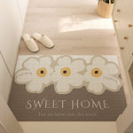 CurveMat decoratief vloerkleed met boogpatroon – stijlvol, zacht en duurzaam tapijt voor woonkamer, slaapkamer of kinderkamer.