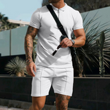 Tweedelige Set met Poloshirt en Short