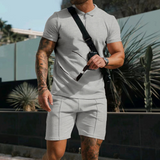 Tweedelige Set met Poloshirt en Short