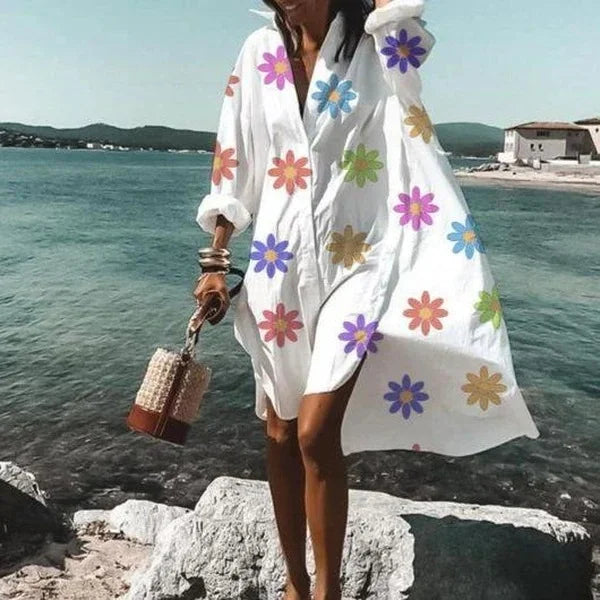 Oversized Blousejurk met Print