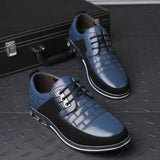 Heren Nette Sneakers met Veters en Comfort Zool