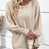 Oversized Trui met V Hals