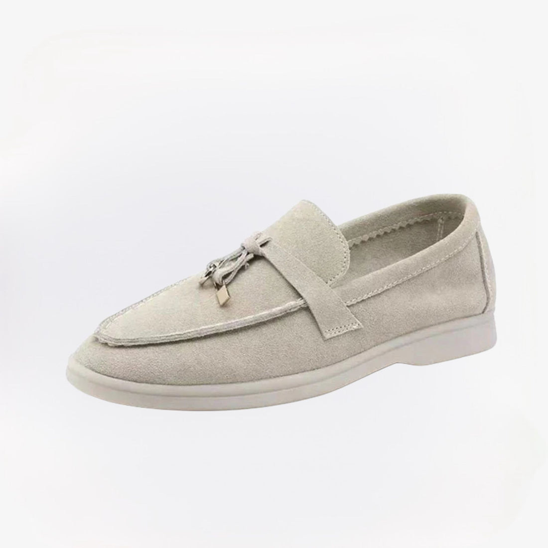 Elina elegante loafers voor dames – stijlvolle leren schoenen met subtiel slotdetail, comfortabele pasvorm en tijdloos design voor werk of speciale gelegenheden.