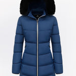 Eline dames winterjas – lange, warme jas met elegante pasvorm, comfortabele voering en ideaal voor koude winterdagen.