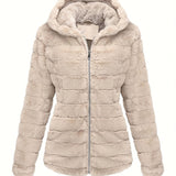 Zachte Teddy Jas met Capuchon