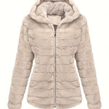 Zachte Teddy Jas met Capuchon