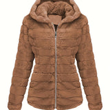 Zachte Teddy Jas met Capuchon