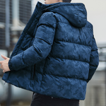 JOSE casual winterjas voor heren – warme gevoerde jas met capuchon en ritssluiting, ideaal voor koude dagen met een stijlvolle uitstraling.