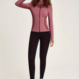Sportvest met Rits en Slim Fit Pasvorm