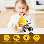 BusyCube educatief speelgoed voor onderweg – compacte en interactieve speelset die motoriek, concentratie en creativiteit van kinderen stimuleert tijdens reizen of onderweg.