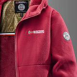 Thermische fleece jas met capuchon voor heren