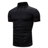 Heren Sport Polo Met Gradient Design En Slim Fit