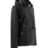 Olijfgroene Outdoor Jas met Capuchon