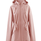 Olijfgroene Outdoor Jas met Capuchon