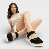 Dames Espadrille Sandalen met Gesloten Neus