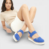 Dames Espadrille Sandalen met Gesloten Neus