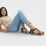 Dames Gladiator Sandalen met Gespsluitingen