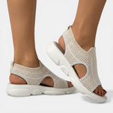 Dames Mesh Sandalen met Open Neus