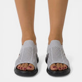 Dames Mesh Sandalen met Open Neus