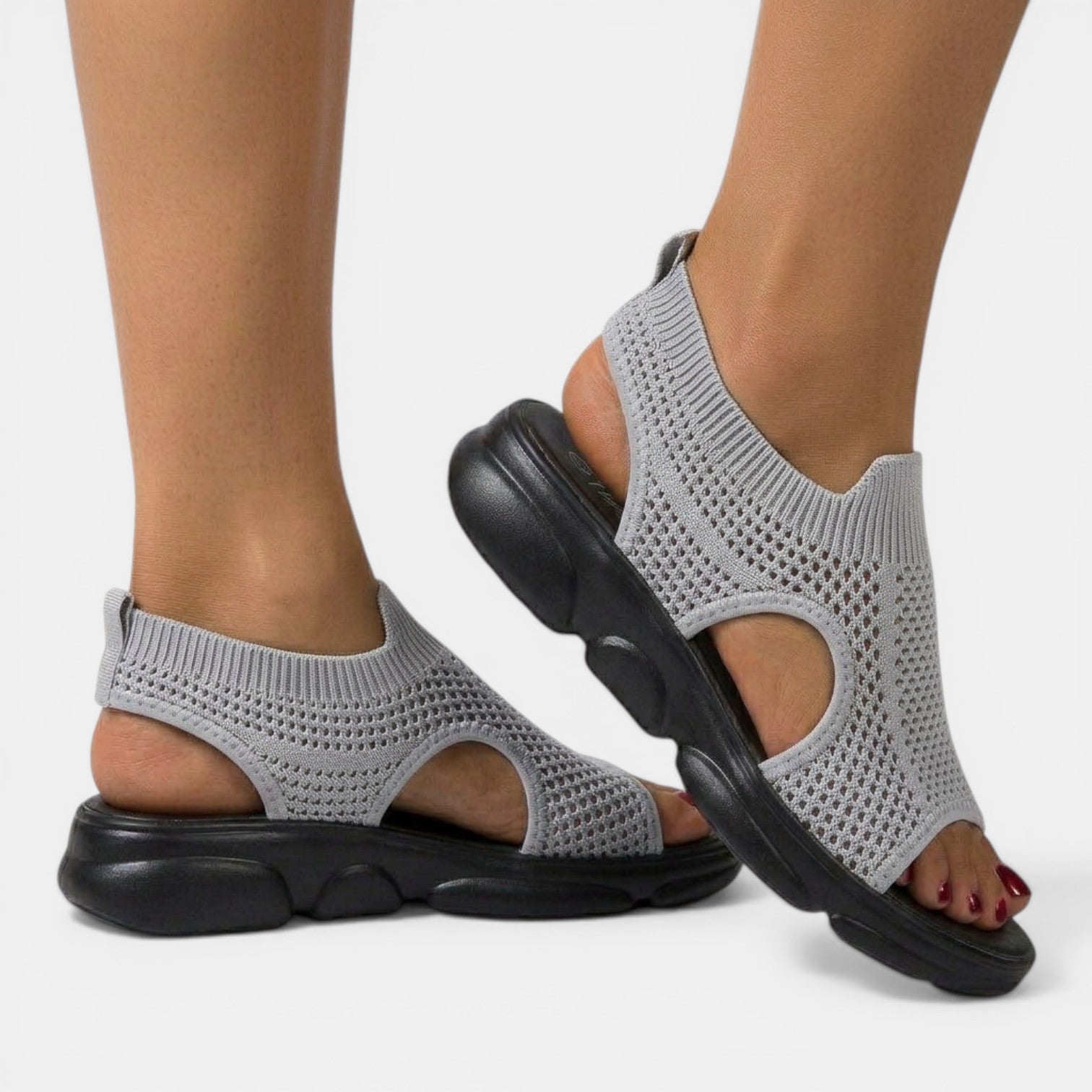 Dames Mesh Sandalen met Open Neus