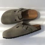 Livia leren Boston-sandalen voor dames – stijlvolle en comfortabele sandalen van hoogwaardig leer, perfecte pasvorm voor dagelijks gebruik en zomerse outfits.