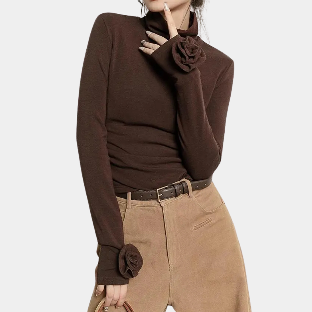 NAYRA – Elegante damesoverhemd met klassieke snit, perfect voor zowel zakelijke als casual gelegenheden.