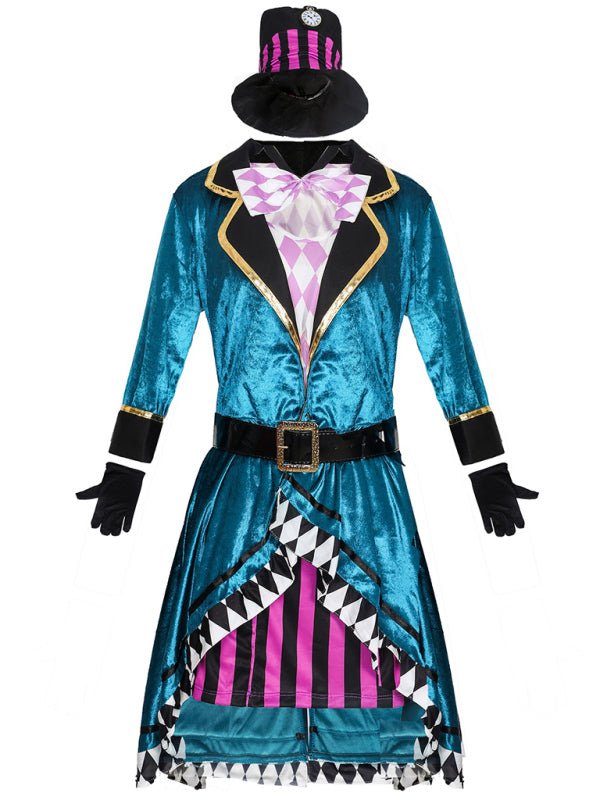 Halloween mini jurk – magiër/heks kostuum voor dames, comfortabele pasvorm met mysterieus en speels ontwerp, perfect voor Halloween en verkleedfeesten.