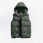 Haris heren bodywarmer met capuchon – lichtgewicht, waterafstotend en comfortabele pasvorm voor stijlvolle bescherming tegen wind en kou.