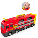TurboTruck – Uitlaat Racebaan speelgoedset met stoere trucks, snelle bochten en uitdagend raceparcours voor kinderen.