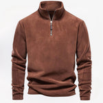 Hugo fleece trui – warme herenpullover van zachte fleece, comfortabele pasvorm en ideaal voor casual en outdoor gebruik.