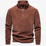 Hugo fleece trui – warme herenpullover van zachte fleece, comfortabele pasvorm en ideaal voor casual en outdoor gebruik.