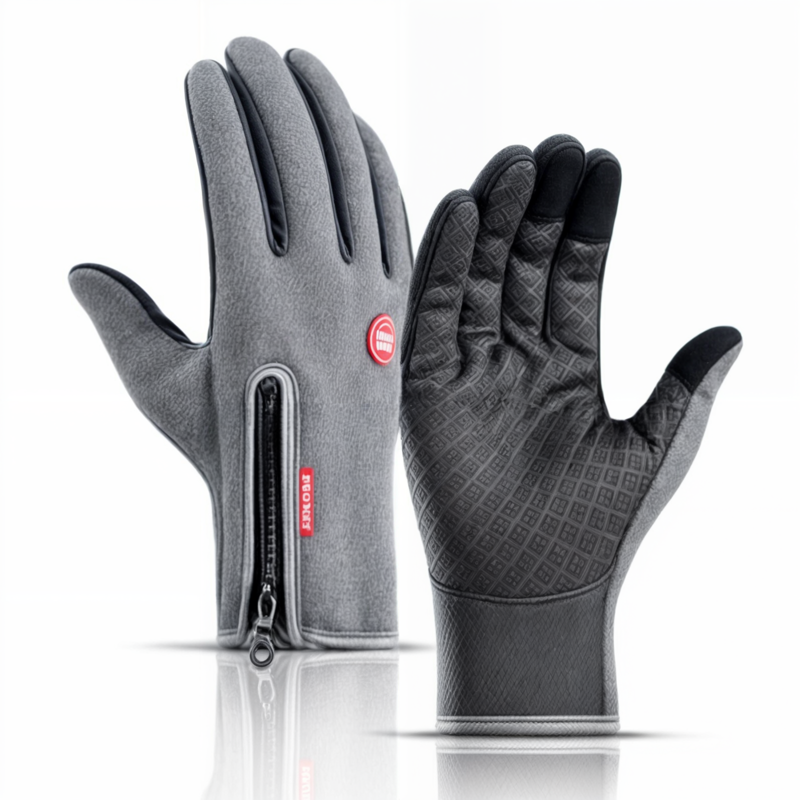 ThermoGrip winddichte handschoenen in diverse kleuren – warme voering, water- en windbestendig materiaal en comfortabele pasvorm voor winteractiviteiten.