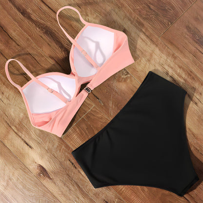 Stijlvolle bikini met hoge taille voor dames – Flatterend en vintage geïnspireerd ontwerp voor een perfecte pasvorm. Ideaal voor strand, vakantie of zwembad. Comfortabel en modieus met een klassieke uitstraling.