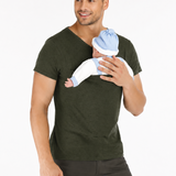 T-Shirt met Geïntegreerde Babydragerzak