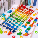TinyRoots Montessori houten speelbord – Educatief sensorisch bord voor peuters met interactieve elementen om spelenderwijs motoriek, creativiteit en probleemoplossend vermogen te stimuleren.