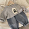 CuddleBear kinder sweater met schattige berenprint – zachte, comfortabele en warme trui voor dagelijks gebruik en speelse avonturen.