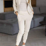Tweedelige Set met Blazer en Joggerbroek