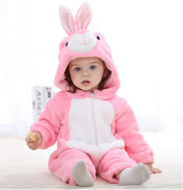 Little Paws baby onesies met schattige dierenthema’s – zachte, comfortabele stof en perfecte pasvorm voor dagelijks gebruik en knuffelmomenten.