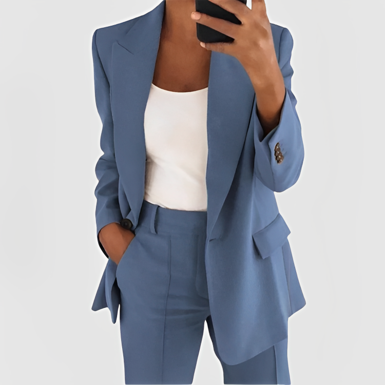 Tweedelige Set met Blazer en Broek
