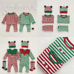 LittleSanta kinder kerstpyjama – zachte, warme en comfortabele pyjama met feestelijk design, perfect voor een gezellige kerstsfeer en een goede nachtrust.