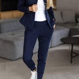 Tweedelige Set met Blazer en Joggerbroek
