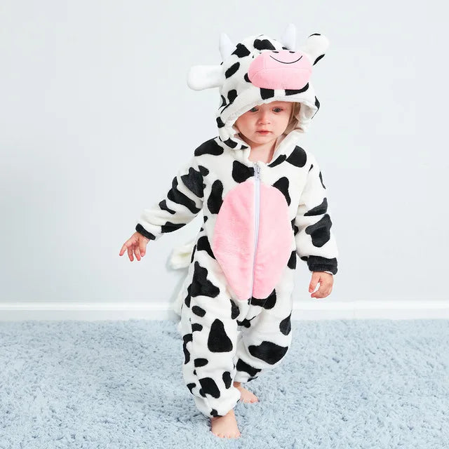 Little Paws baby onesies met schattige dierenthema’s – zachte, comfortabele stof en perfecte pasvorm voor dagelijks gebruik en knuffelmomenten.