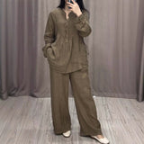 Tweedelige Set met Tuniek en Wijde Broek